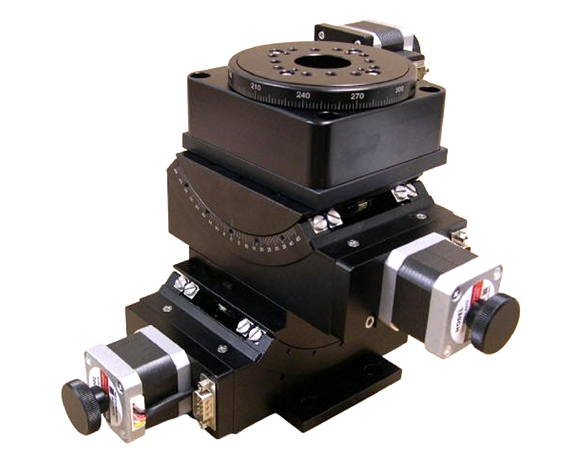 motion control - pitch, roll, yaw-axis stages