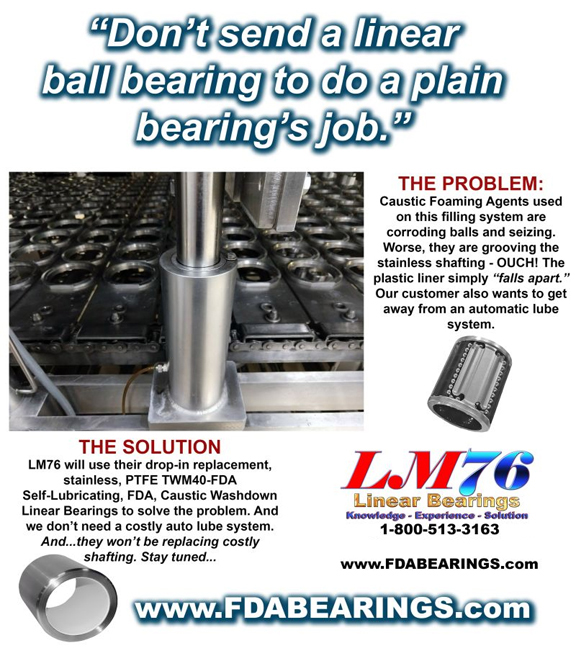 motion control - plain bearings